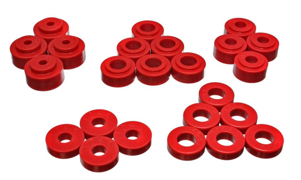 Energy Suspension Body Mount Bushings Red for 1968-1972 Chevrolet El Camino 3.4113R