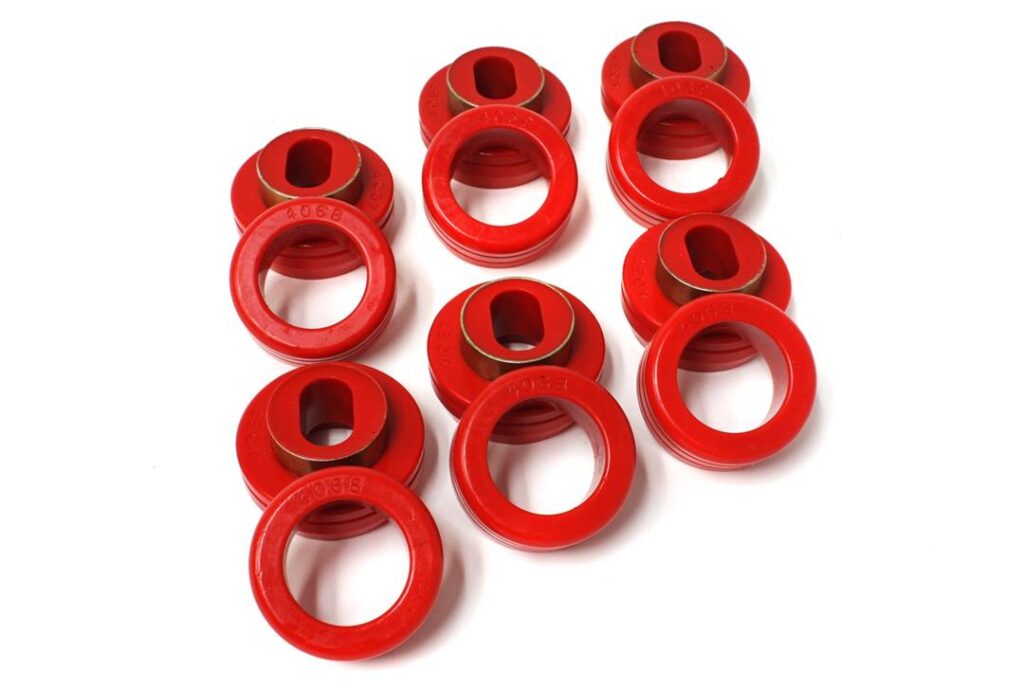 Energy Suspension Body Mount Bushings Red for 1981-1986 GMC C1500 3.4116R