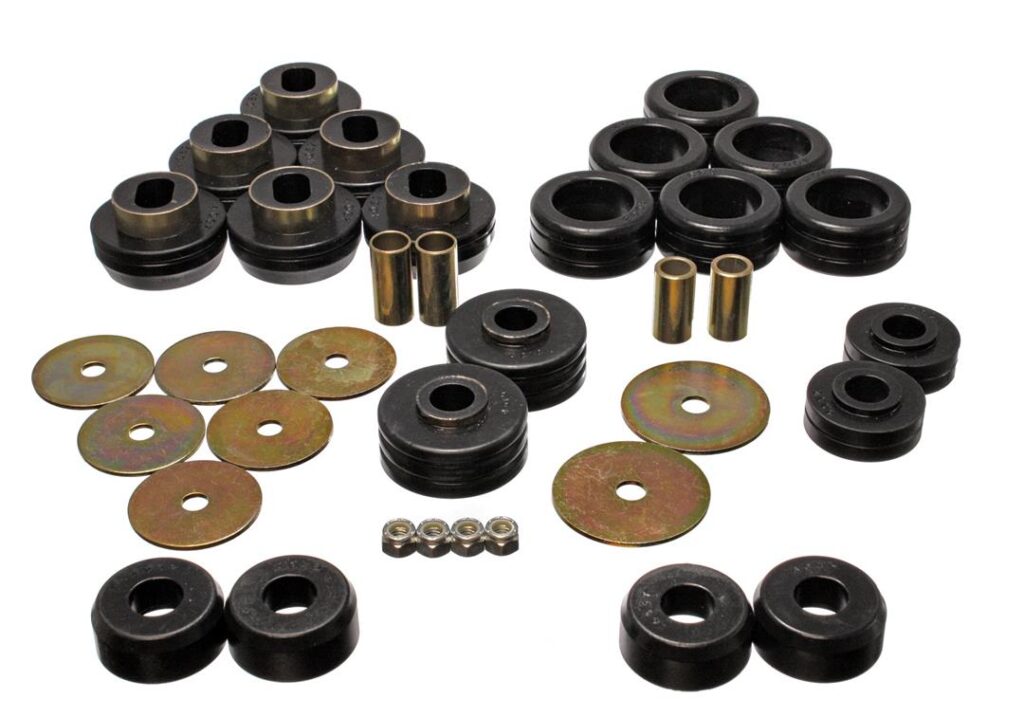 Energy Suspension Body Mount Bushings Black for 1981-1986 Chevrolet K5 Blazer 3.4118G