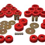 Energy Suspension Body Mount Bushings Red for 1981-1991 GMC Jimmy 3.4118R