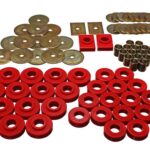 Energy Suspension Body Mount Bushings Red for 1955-1957 Chevrolet Bel Air 3.4120R