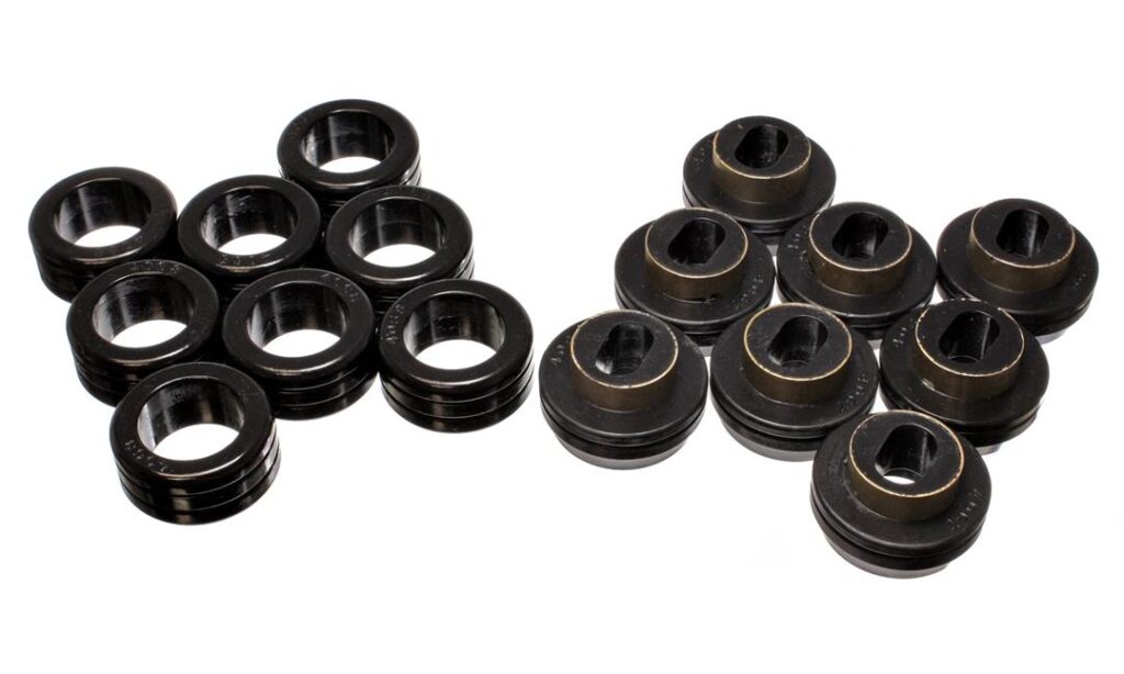 Energy Suspension Body Mount Bushings Black for 1981-1986 Chevrolet C30 3.4121G