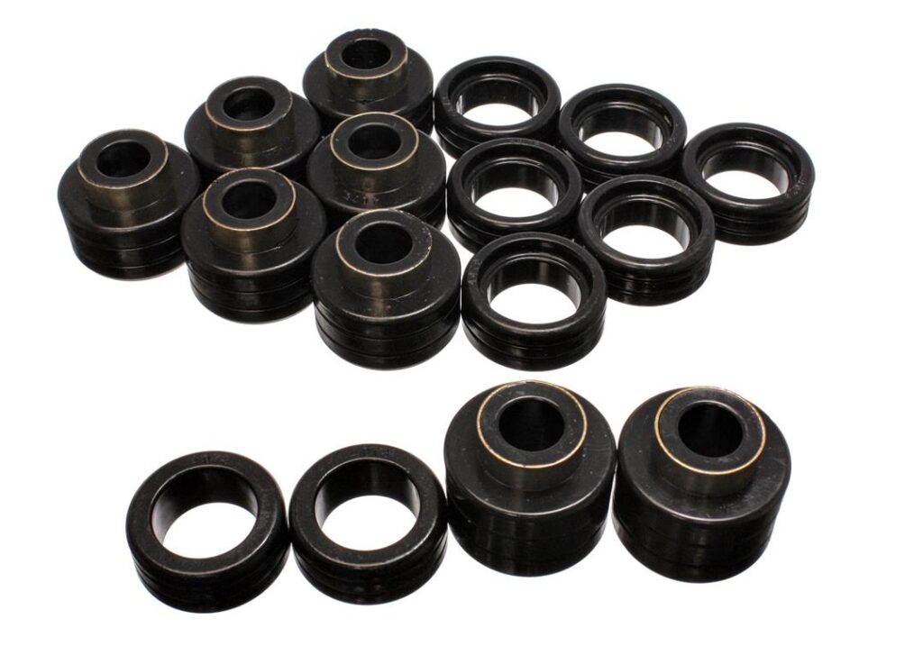 Energy Suspension Body Mount Bushings Black for 1988-2000 Chevrolet C2500 3.4122G