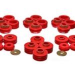 Energy Suspension Body Mount Bushings Red for 1981-1986 Chevrolet C20 Suburban 3.4124R