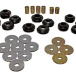 Energy Suspension Body Mount Bushings Black for 1975-1979 Chevrolet Nova 3.4129G