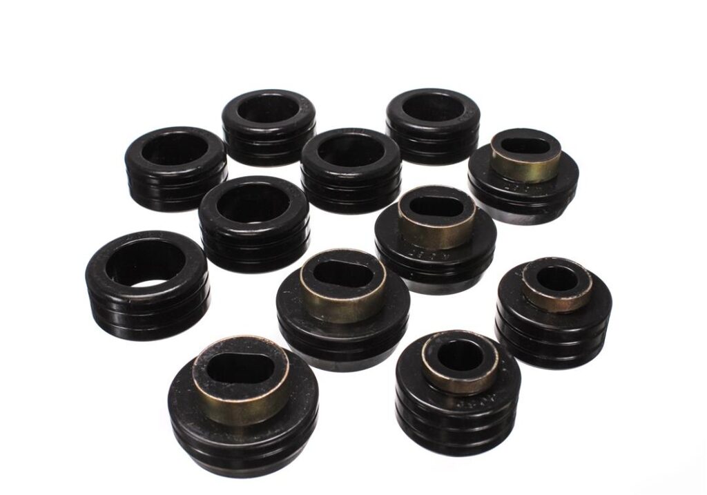 Energy Suspension Body Mount Bushings Black for 1982-1990 GMC S15 3.4130G