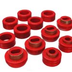 Energy Suspension Body Mount Bushings Red for 1982-1990 GMC S15 3.4130R