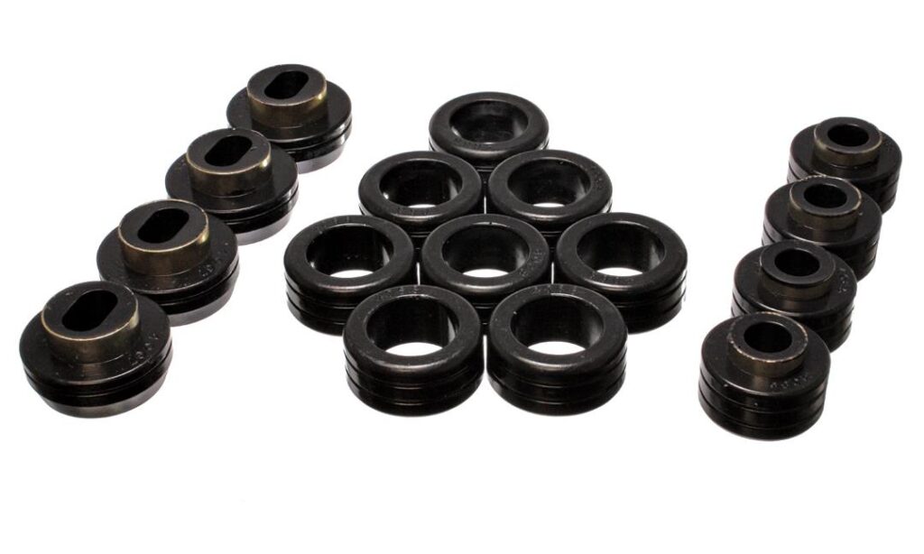 Energy Suspension Body Mount Bushings Black for 1983-2003 Chevrolet S10 3.4131G