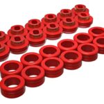 Energy Suspension Body Mount Bushings Red for 1992-2001 GMC Jimmy 3.4132R