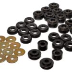 Energy Suspension Body Mount Bushings Black for 1994-1996 Chevrolet Impala 3.4136G