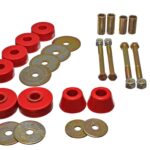 Energy Suspension Body Mount Bushings Red for 1963-1966 Chevrolet C10 Pickup 3.4137R