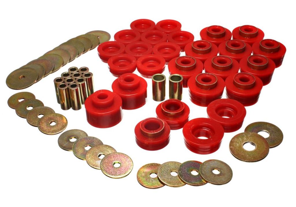 Energy Suspension Body Mount Bushings Red for 1982-1987 Buick Regal 3.4141R