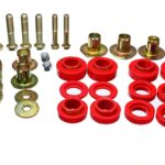 Energy Suspension Body Mount Bushings Red for 1976-1981 Pontiac Firebird 3.4144R