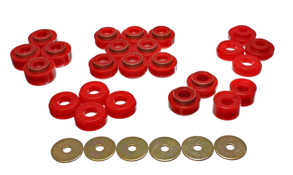 Energy Suspension Body Mount Bushings Red for 1994-1996 Chevrolet Impala 3.4145R