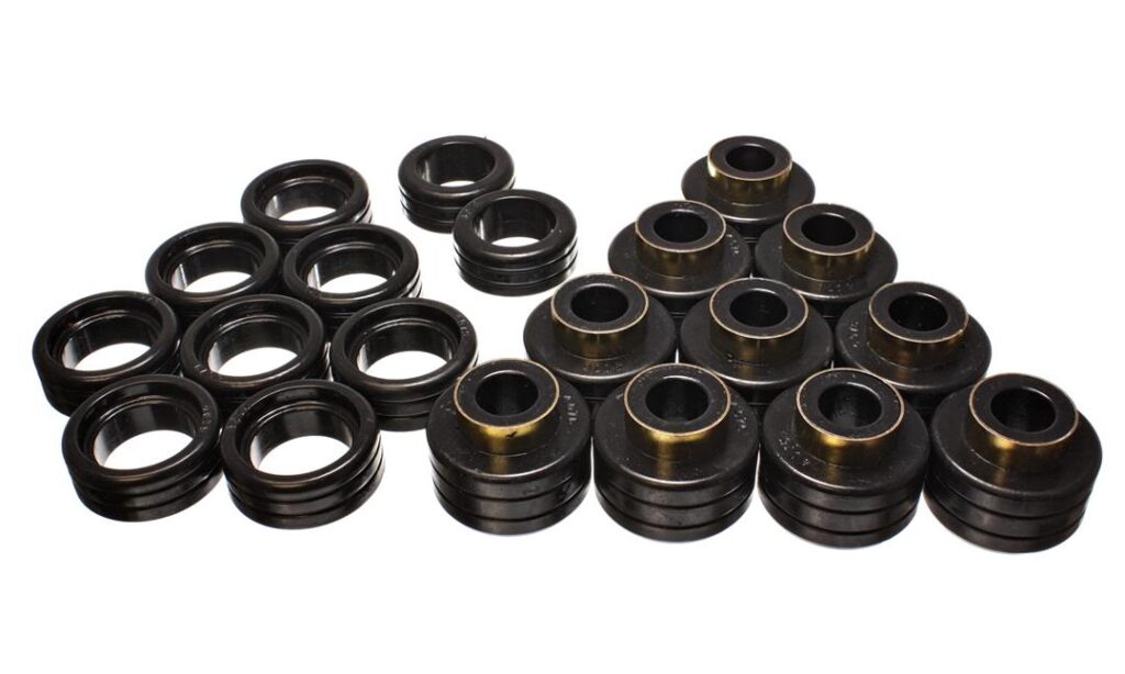 Energy Suspension Body Mount Bushings Black for 1995-1999 GMC Yukon 3.4146G