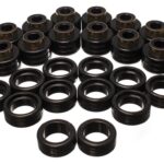 Energy Suspension Body Mount Bushings Black for 1992-1999 Chevrolet C2500 Suburban 3.4148G