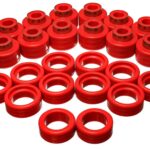 Energy Suspension Body Mount Bushings Red for 1992-1999 Chevrolet C2500 Suburban 3.4148R