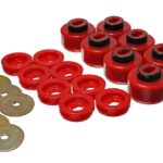 Energy Suspension Body Mount Bushings Red for 1999-2006 Chevrolet Silverado 1500 3.4150R