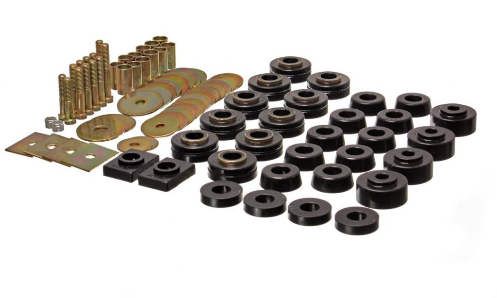 Energy Suspension Body Mount Bushings Black for 1968-1969 Buick Special 3.4160G