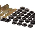 Energy Suspension Body Mount Bushings Black for 1968-1969 Buick Special 3.4160G