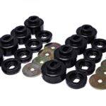 Energy Suspension Body Mount Bushings Black for 2007-2010 Chevrolet Silverado 3500 HD 4WD 3.4162G