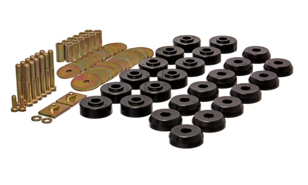 Energy Suspension Body Mount Bushings Black for 1959-1964 Chevrolet Impala 3.4167G