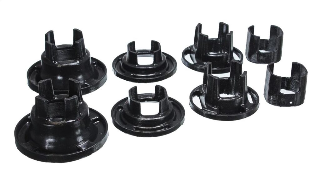 Energy Suspension Body Mount Bushings Black for 2010-2015 Chevrolet Camaro 3.4168G