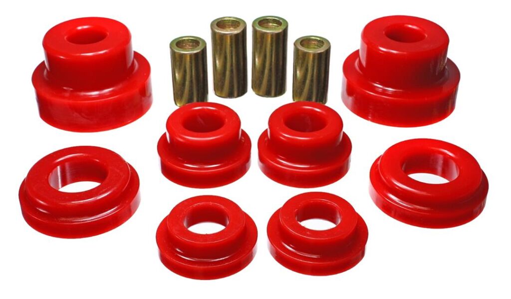 Energy Suspension Body Mount Bushings Red for 2010-2015 Chevrolet Camaro 3.4169R