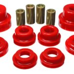 Energy Suspension Body Mount Bushings Red for 2010-2015 Chevrolet Camaro 3.4169R