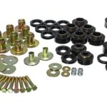 Energy Suspension Body Mount Bushings Black for 1968-1972 Chevrolet Chevelle 3.4170G