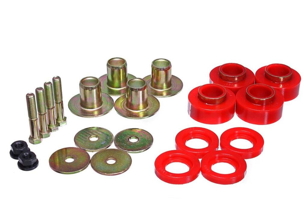 Energy Suspension Body Mount Bushings Red for 1968-1972 Chevrolet Chevelle 3.4171R