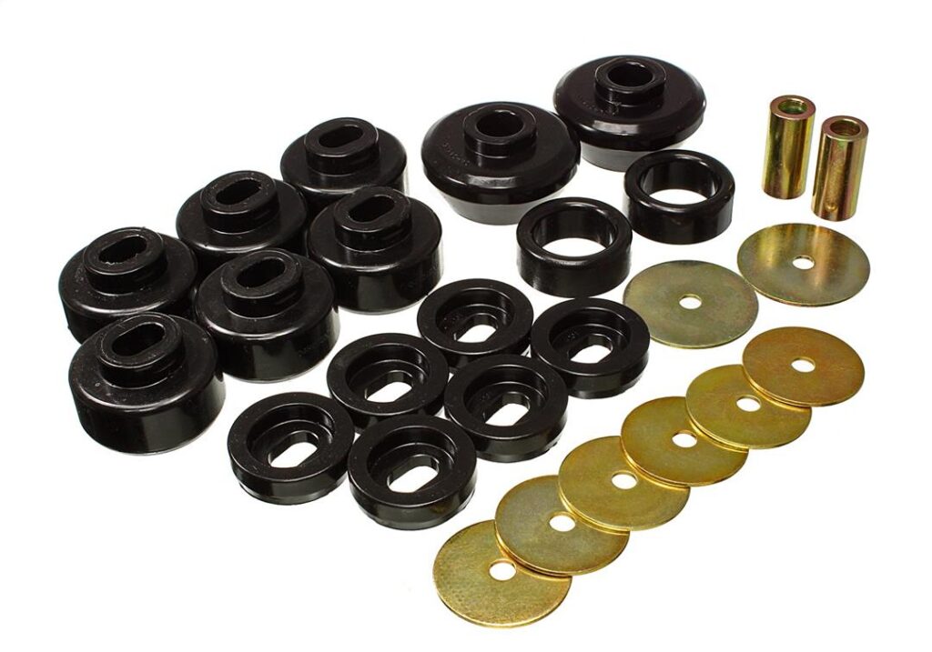 Energy Suspension Body Mount Bushings Black for 2007-2013 Chevrolet Suburban 1500 3.4175G