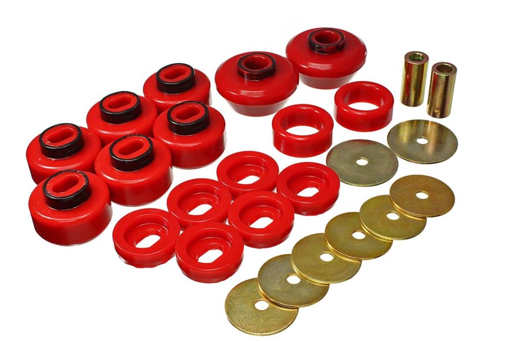 Energy Suspension Body Mount Bushings Red for 2007-2013 Chevrolet Suburban 1500 3.4175R