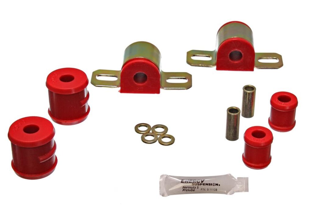 Energy Suspension Rear Stabilizer Bar Mount Bushing Red for 1967-1981 Chevrolet Camaro 3.5107R