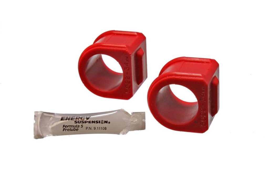 Energy Suspension Front Stabilizer Bar Mount Bushing Red for 1982-1992 Pontiac Firebird 3.5131R