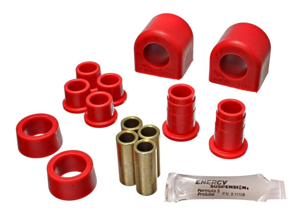 Energy Suspension Front Stabilizer Bar Mount Bushing Red for 1984-1987 Chevrolet Corvette 3.5138R