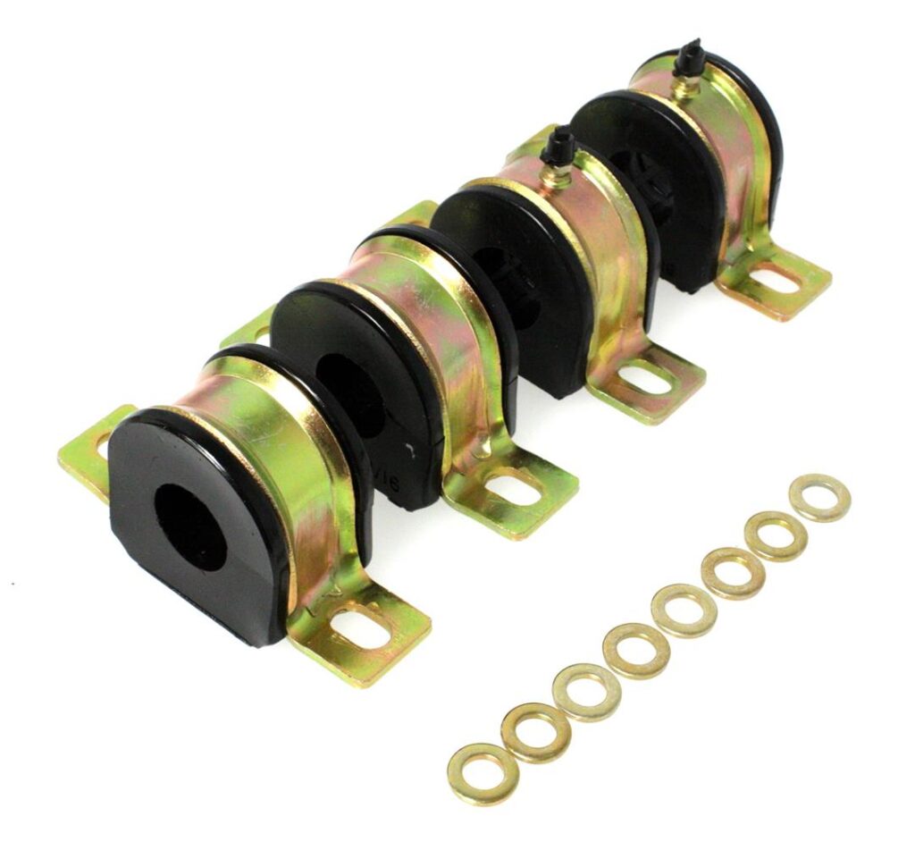 Energy Suspension Front Stabilizer Bar Mount Bushing Black for 1987-1991 GMC R1500 Suburban 3.5176G