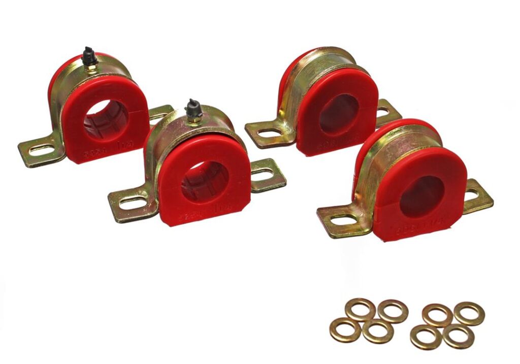 Energy Suspension Front Stabilizer Bar Mount Bushing Red for 1975-1978 GMC C15 Suburban 3.5177R