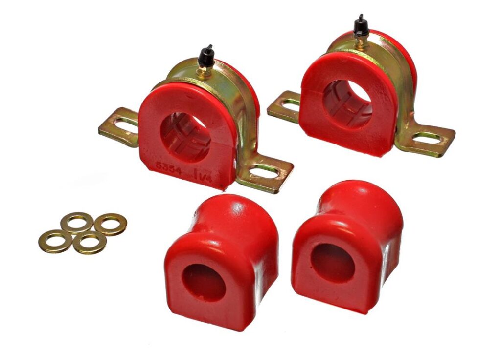 Energy Suspension Front Stabilizer Bar Mount Bushing Red for 1991-1991 GMC Syclone 3.5186R