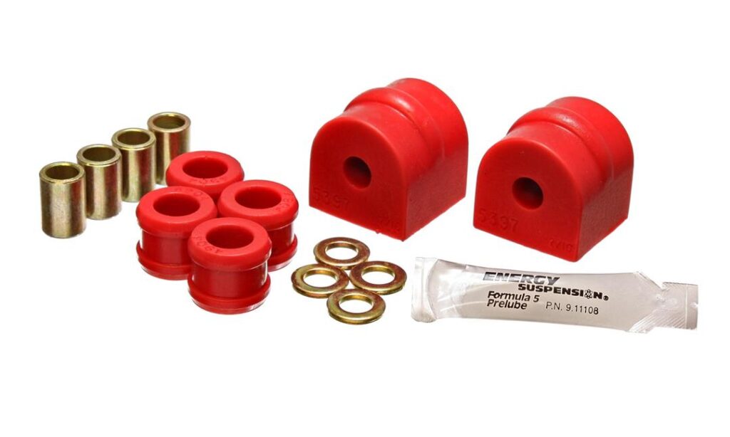 Energy Suspension Rear Stabilizer Bar Mount Bushing Red for 1963-1982 Chevrolet Corvette 3.5195R