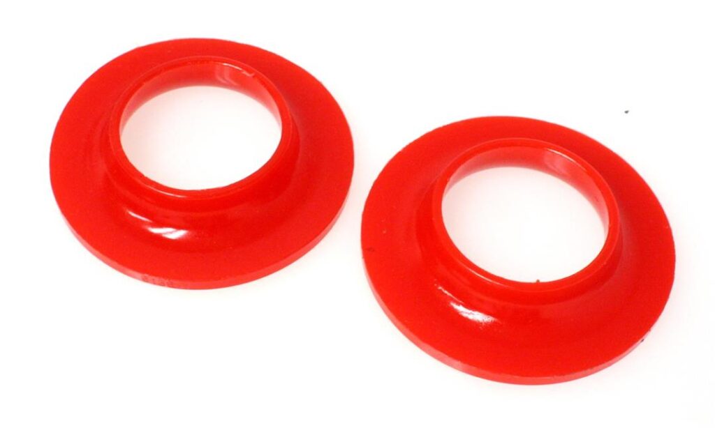 Energy Suspension Rear Coil Spring Isolator Red for 1971-1990 Chevrolet Caprice 3.6108R