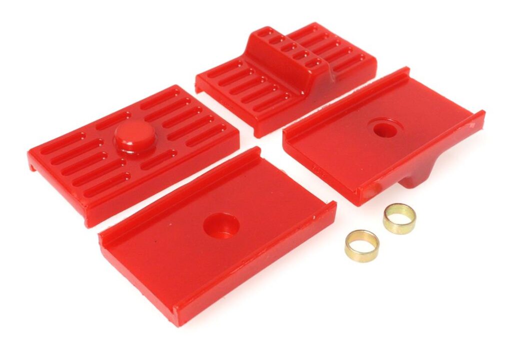 Energy Suspension Leaf Spring Insulator Pad Red for 1970-1981 Pontiac Firebird 3.6111R