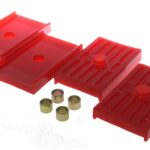 Energy Suspension Leaf Spring Insulator Pad Red for 1969-1979 Chevrolet Nova 3.6112R