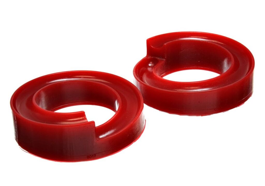 Energy Suspension Front Coil Spring Isolator Red for 1988-1999 GMC C1500 3.6115R