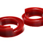 Energy Suspension Front Coil Spring Isolator Red for 1988-1999 GMC C1500 3.6115R