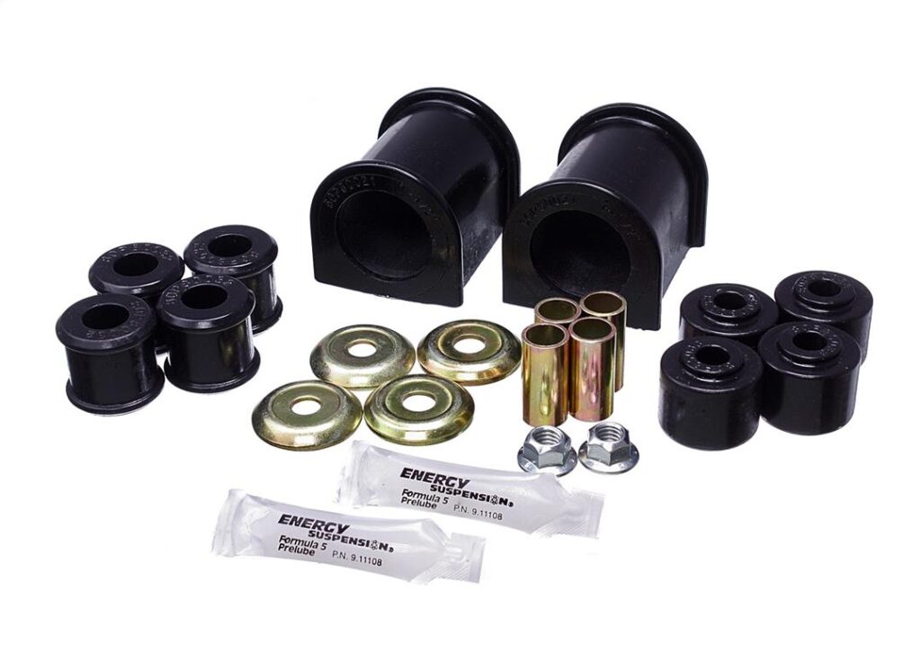 Energy Suspension Front Stabilizer Bar Mount Bushing Black for 1999-2004 Ford F53 40.5022G