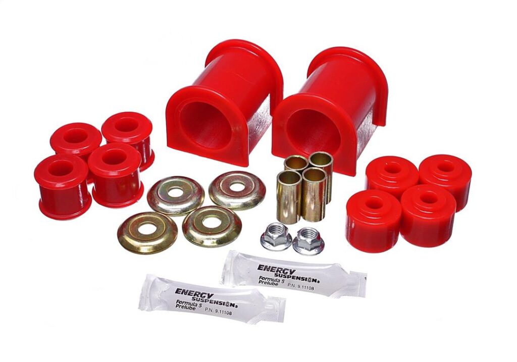 Energy Suspension Front Stabilizer Bar Mount Bushing Red for 1999-2004 Ford F53 40.5022R