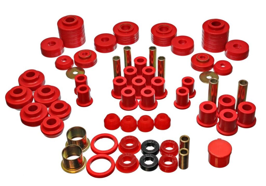 Energy Suspension Suspension Bushing Kit Red for 1980-1996 Ford F-150 4WD 4.18101R