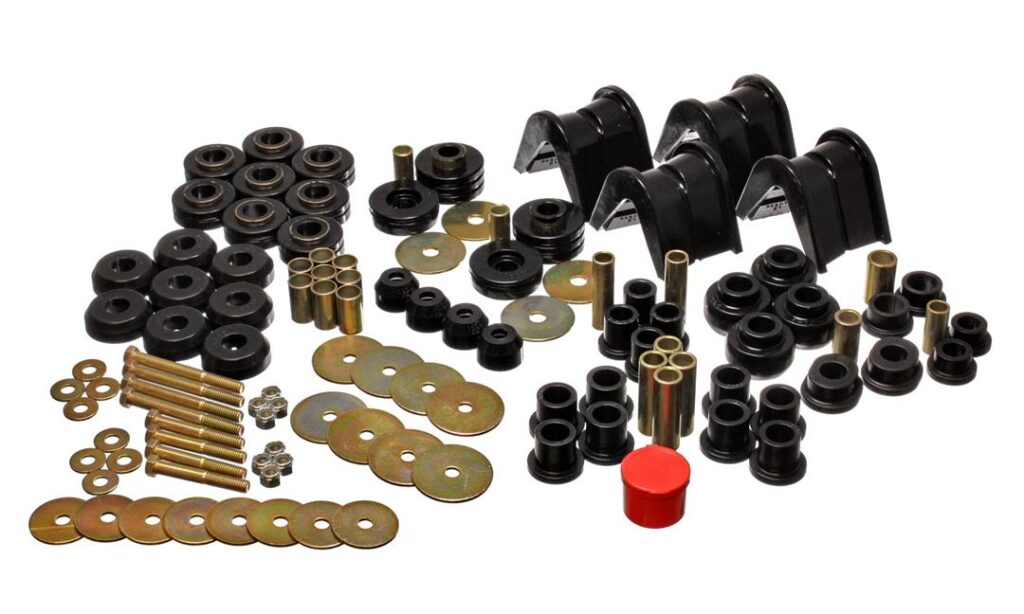 Energy Suspension Suspension Bushing Kit Black for 1966-1977 Ford Bronco 4.18104G