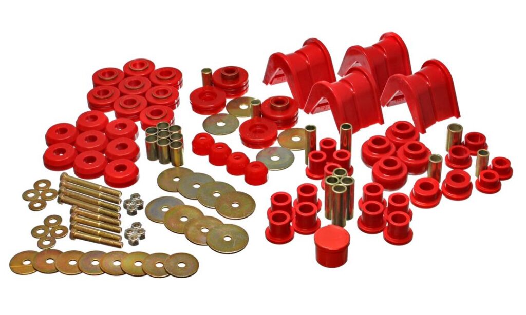 Energy Suspension Suspension Bushing Kit Red for 1966-1977 Ford Bronco 4.18104R